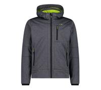 Veste Softshell Homme CMP - Titanium Melange/Acid - Imperméable et Respirante - Randonnée Multisport S