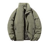 Veste Softshell Homme Doudounes Matelassage pais Blousons Fermeture clair Intégrale Vestes Imperméable Manteaus Tenue Décontractée Puffers Nettoyage Lavable pour Voyage Froid
