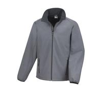Veste Softshell - Homme - R231m - Gris Charcoal Et Noir