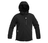 Brandit Hurricane Softshell Veste, noir, Taille 6XL