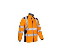 Veste Softshell HV Kanpa orange et marine - Coverguard XL