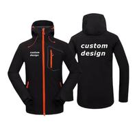 Veste Softshell Imperméable À Capuche en Polaire Chaude Personnalisée pour Homme, avec Logo DIY et Design Personnalisé, pour l'escalade en Extérieur