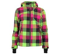 Veste softshell imprimÃ© femme Peak Mountain Aveny Vert XL