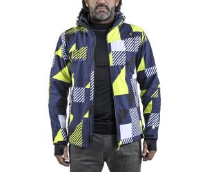 Veste softshell imprimÃ© Peak Mountain Cover Bleu XL