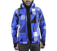 Veste softshell imprimé Peak Mountain Cover Bleu XL
