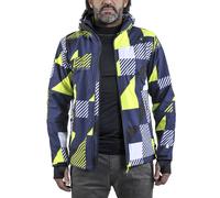 Veste softshell imprimÃ© Peak Mountain Cover Bleu XL