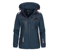 Veste Softshell Marine Femme Geographical Norway Reine - Manches longues - Avec capuche - 100% polyester M