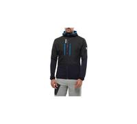 Veste softshell millet parmelan hybrid hoodie noir homme