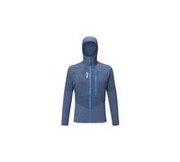 Veste softshell millet rutor xcs air hoodie bleu homme