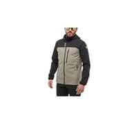 Veste softshell millet seneca shield hoodie beige noir homme