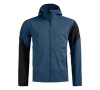 Ortovox - Veste polyvalente et respirante avec GORE-TEX® - Ortler Softshell Plus Jacket M Blue Nunatak pour Homme en Laine - Taille M - Bleu Bleu M