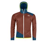 Veste softshell ORTOVOX SW COL BECCHEI HYBRID JKT M (clay orange) homme S