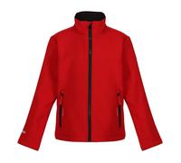 Veste softshell polyester ablaze rouge classique / noir 7/8A