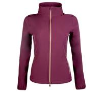 HKM Lily Veste Softshell, Rouge Bordeaux, L Mixte