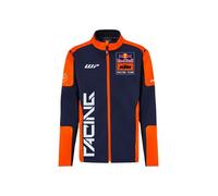 Red Bull Veste softshell KTM Replica Team - Pour homme Bleu/orange (FR/ES, Alpha/lettres, TG, Taille normale, Taille normale, Bleu)