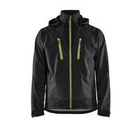 Veste softshell BLAKLADER Déperlante T.XXXL - NOIR/JAUNE FLUO - 474925139933-XXXL
