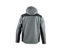 Facom Veste Softshell TRIAL bicolore Gris à capuche amovible Taille S