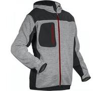 Veste softshell tricot BORA gris clair/noir T2XL COVERGUARD 5BORMXXL