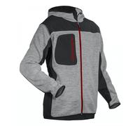 Veste softshell tricot BORA gris clair/noir TM - COVERGUARD - 5BORMM