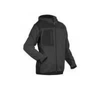 Veste softshell tricot BORA gris foncé/noir T2XL - - 5BORGXXL