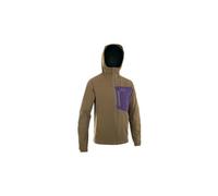 Veste softshell vtt shelter 2l marron