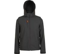 Veste SOLS Transformer Pro Softshell pour hommes PC2739 (XS) (Anthracite)