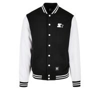 Starter Black Label Veste College Fleece Jacket Black/White S