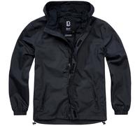 Veste Summer Windbreaker Frontzip Ripstop Brandit - Black 6XL