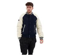 Veste Superdry College Varsity Bomber - Homme - Eclipse Navy - Coupe décontractée - Doublure matelassée L