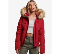 Veste Superdry Everest Bomber rouge pur femme - XL