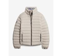 Superdry Fuji Print Padded Jacket Beige L Homme