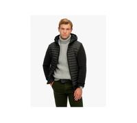Veste Superdry Homme Fleece Hybrid Noir Synthétique S