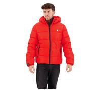 Veste Superdry HOODED SPORTS PUFFR - Rouge - Imperméable - Manches longues - Mixte L