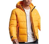 Superdry Hooded Sports Puffr Jacket Veste, Jaune Safran, L Homme