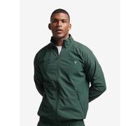 Veste Superdry Stretch Woven Track vert foncé - L