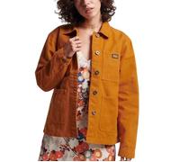 Veste Superdry Vintage Chore Orange pour Femme S