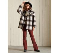 Veste surchemise femme Superdry Beige L