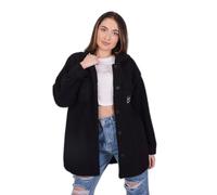 Veste surchemise type pilou basic femme Project X Paris Noir S