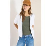Veste sweat à manches courtes avec capuche