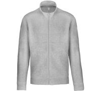 Veste Sweat Molleton Zippée - Homme - K472 - Gris Oxford