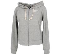 Veste sweat zippé capuche - Nike - Gym VNTG Hoodie W - Gris chiné - Femme - Multisport XS