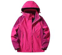 Veste Tactique Femme Militaire Airsoft Softshell Doublée Polaire à Capuche Outdoor Randonnée Chasse Manteau Hiver Blouson Imperméable Respirant Manteau avec Capuche Parka de Cyclisme Veste