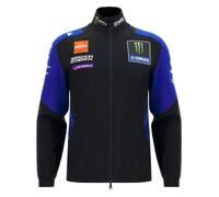 Veste Team Replica Homme Monster Energy Yamaha Moto GP avec fermeture éclair S