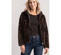 Street One Veste Teddy pour femme avec capuche softshell 2005838