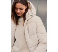 Veste Teddy avec mélange de structures