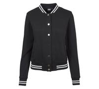 Urban Classics Veste de survêtement College – Noir – Taille S – Femme