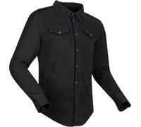 Veste textile de moto en denim Segura Luthor, noir, M