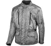Veste textile de moto GMS Dayton pour femmes, noir/jaune, 2XL
