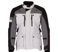 Merlin Solitude D3O Veste textile de moto, noir/gris, Taille S