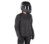 Richa Lausanne imperméable à l’eau dames moto textile veste, noir, taille 2XL pour femmes